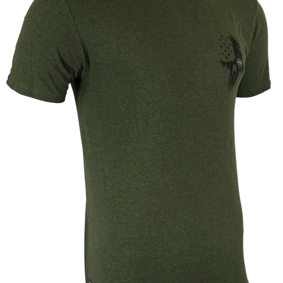 Howitzer Style Men's T-Shirt LIBERTY OR DEATH Military Grunt MFG - Picture 8 of 13